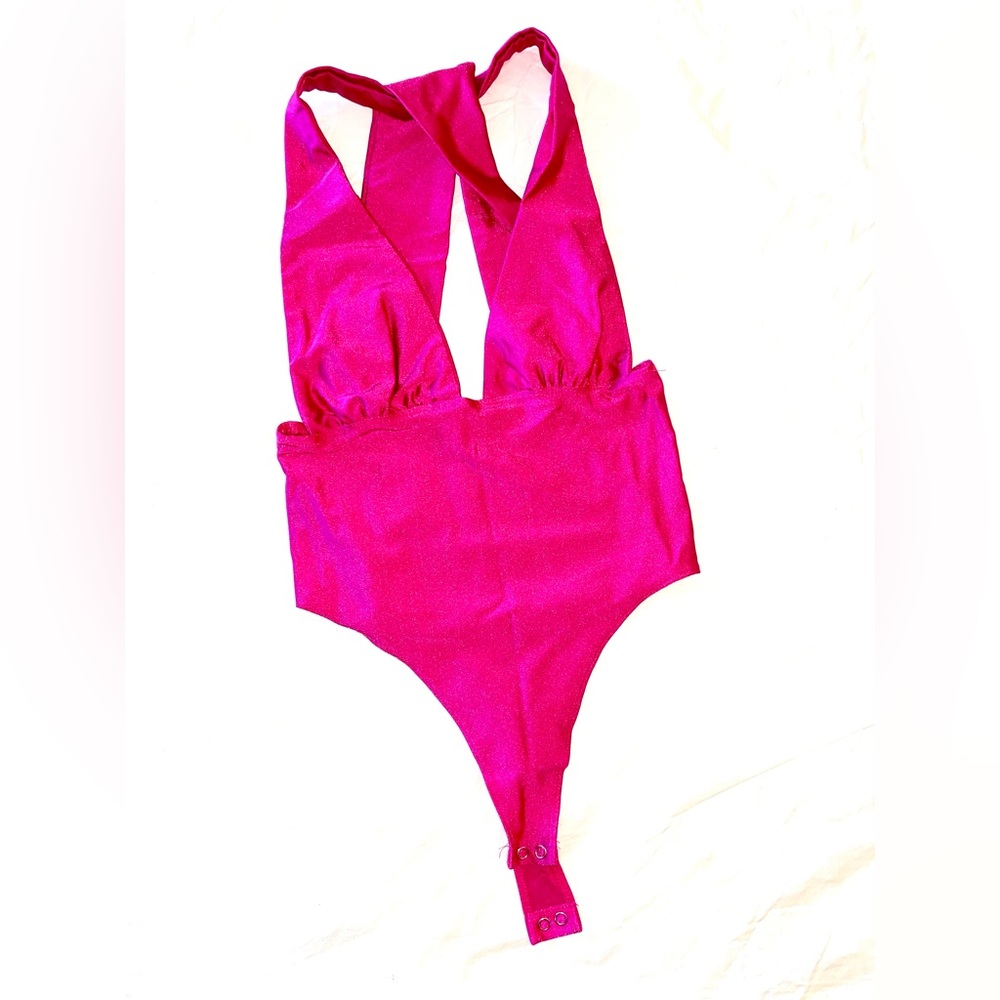 Forever 21 Hot Pink Bodysuit